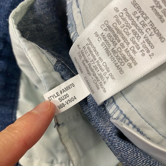 J Crew Paperbag Short in Santa Ana Wash, Size 4, Paperbag Waist Boho Shorts - Picture 4 of 8